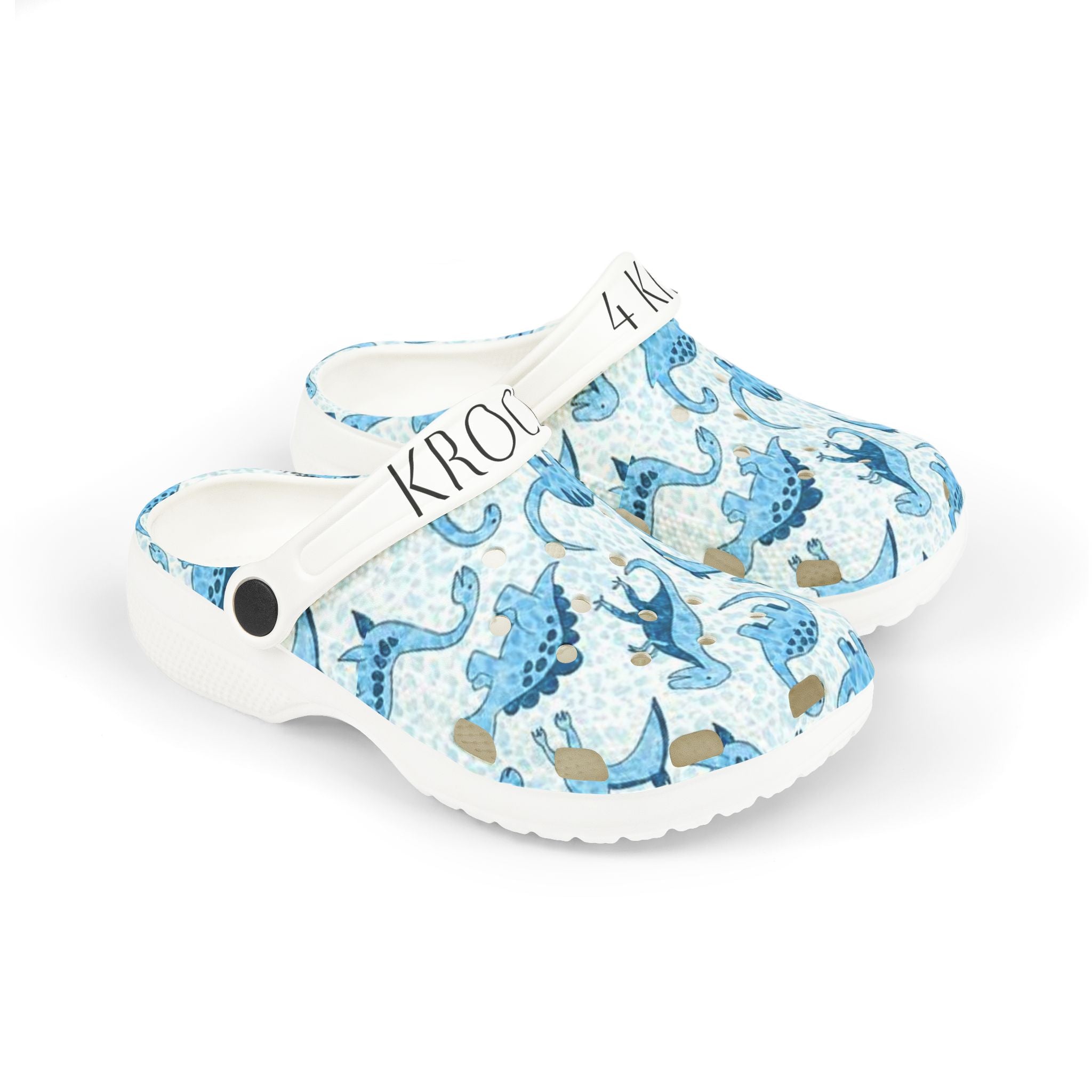Krocks 4 Kidz | Dino Stomp Clogs — Roar-Worthy EVA Foam Shoes for Little Dino Lovers