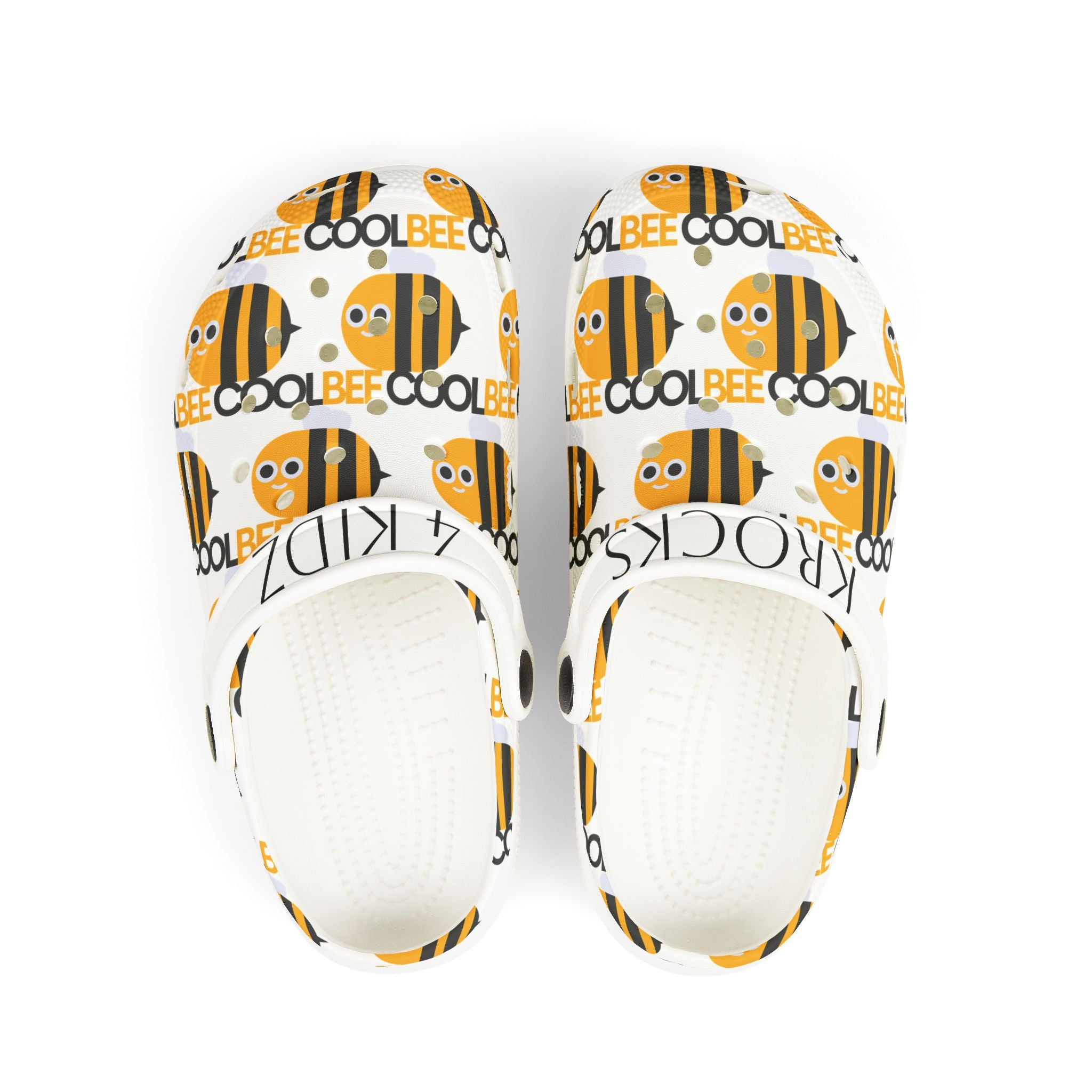Krocks 4 Kidz | Buzz & Bounce Bee Clogs — Sweet Slip-Ons for Little Explorers