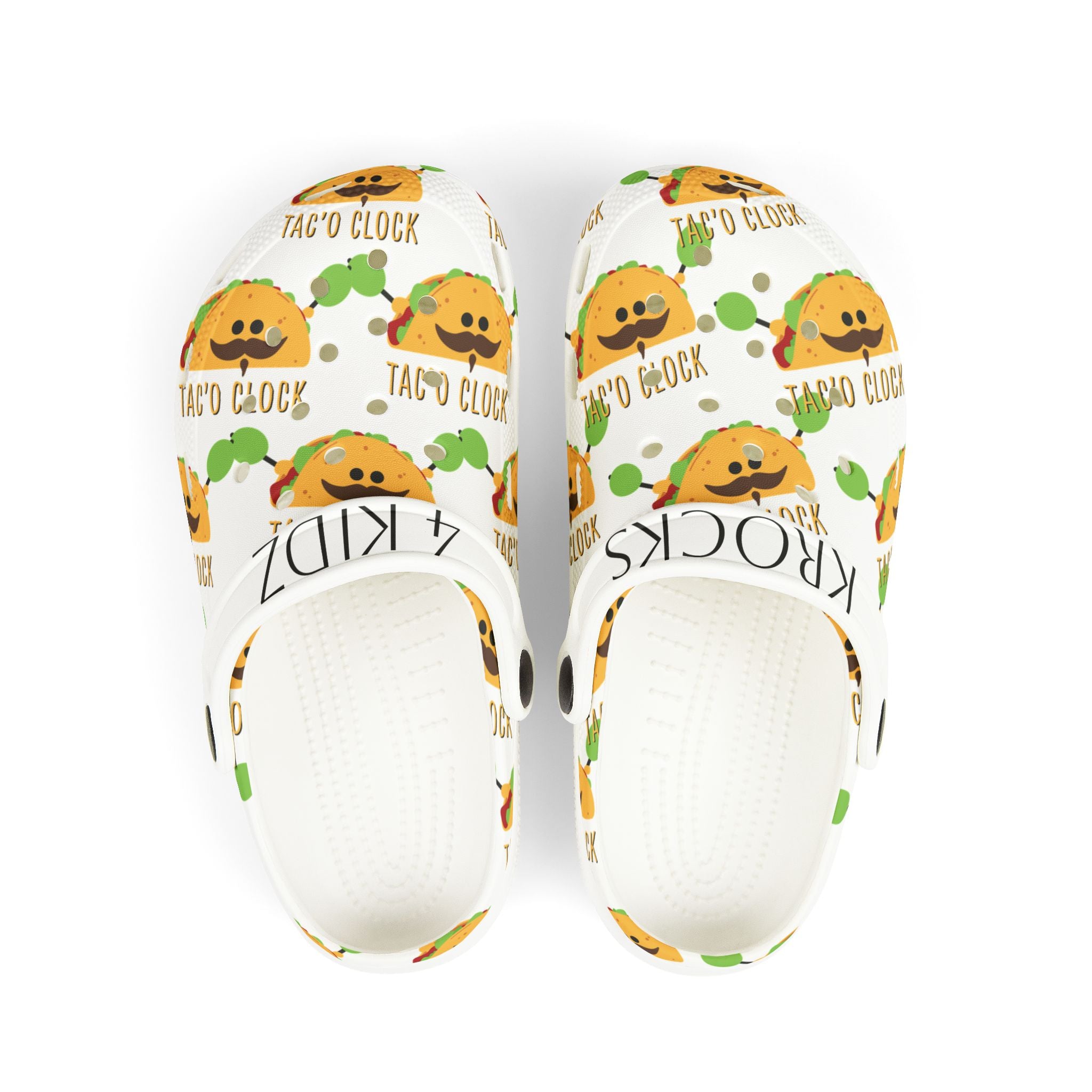 Krocks 4 Kidz | Taco Tuesday Clogs — Fiesta-Ready EVA Foam Shoes for Kids