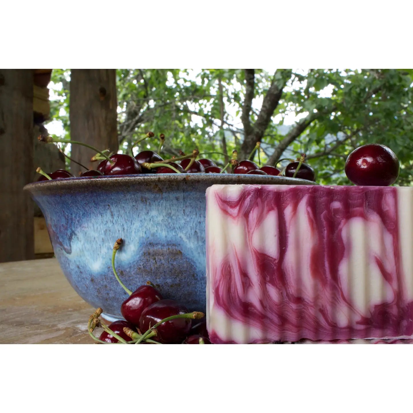 Cherry Tart Bar Soap / Cold Process / Moisturizing