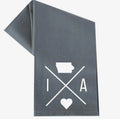 Iowa Heart Tea Towel
